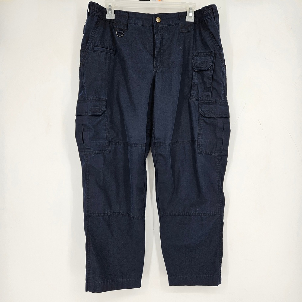 5.11 Tactical Pants Womens Sz 16‎ Cargo Workwear Blue Taclite Pro Ripstop